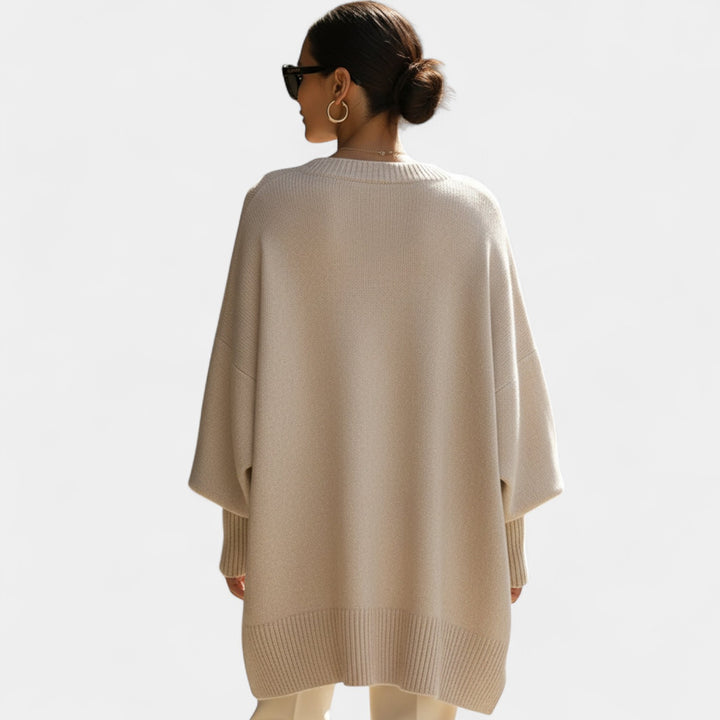 Eva – Oversized ženski pončo za brezskrbno eleganco