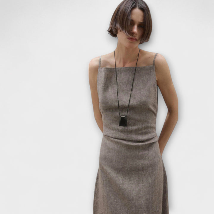 Clara - Leteče maxi obleke iz lanene mešanice