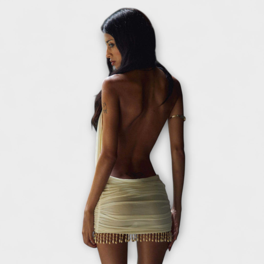 Kylie - Mini Oblačilo Iz Mehke Tkanine