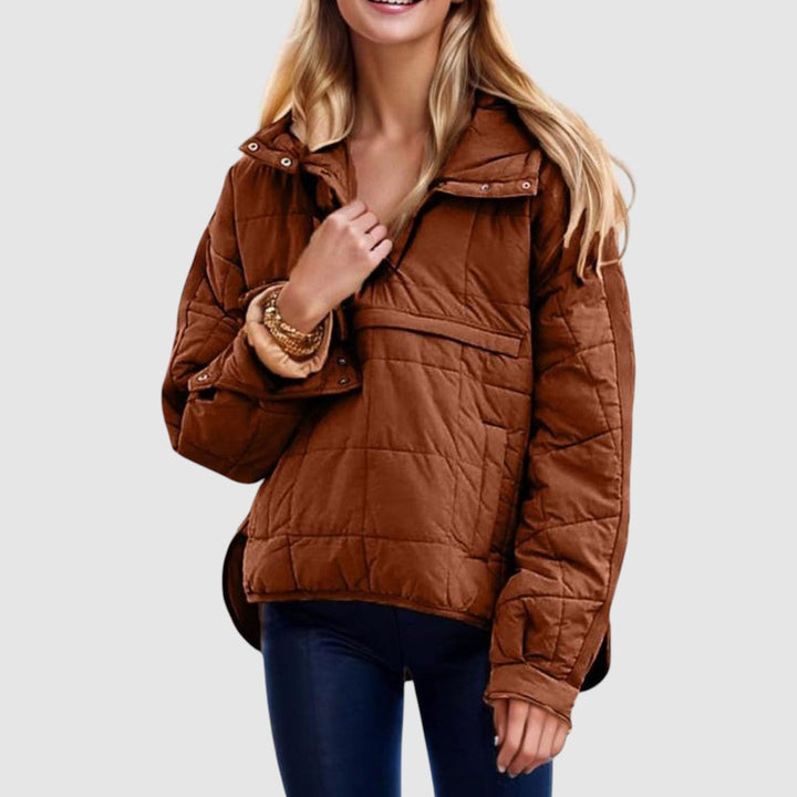 Anežka – Pulover s kapuco