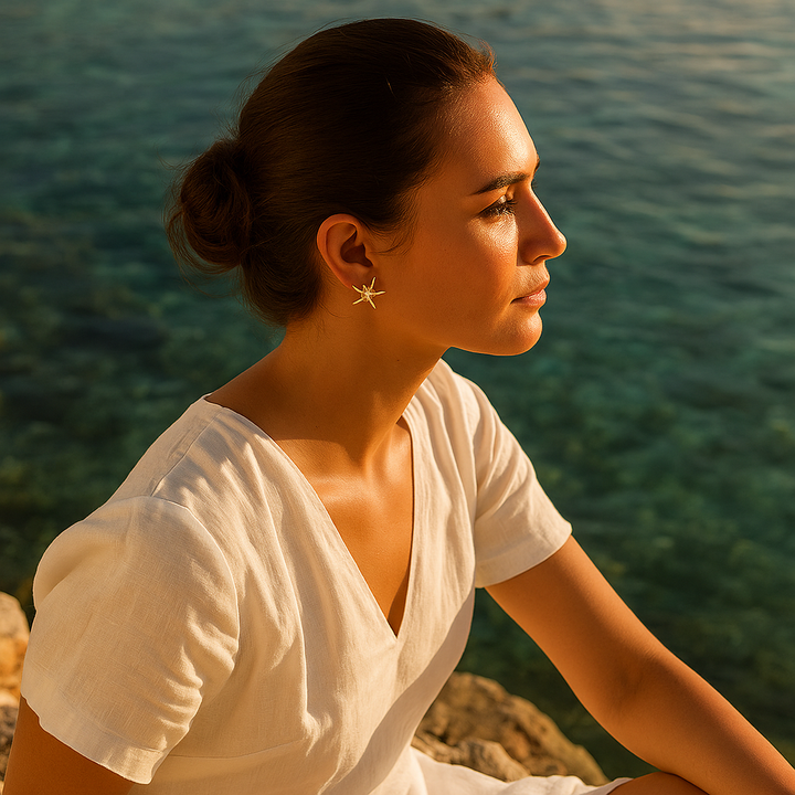 Arabelle | Uhančki z morskimi zvezdami