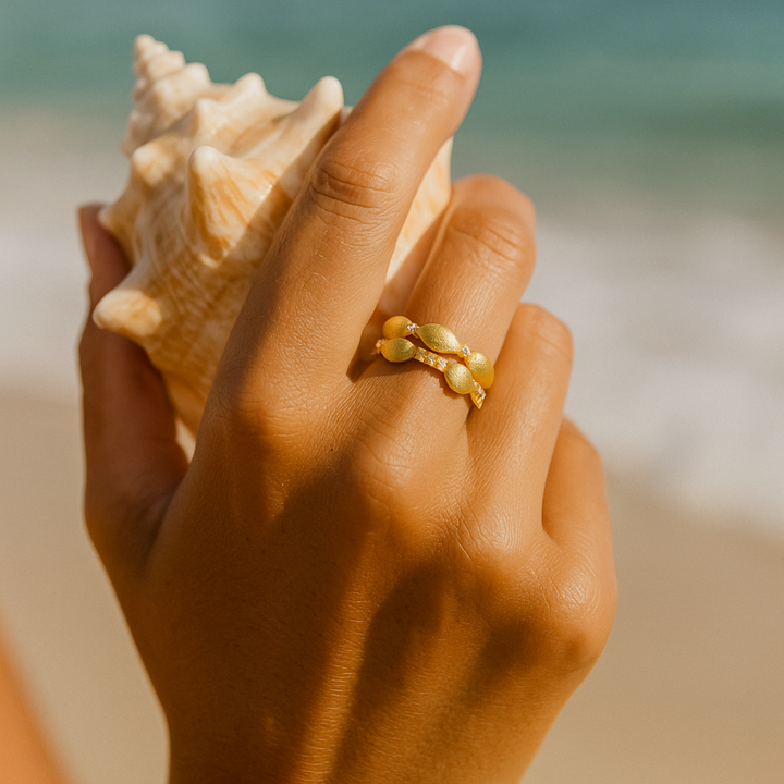 Reka | Tiho pesek srebro 925