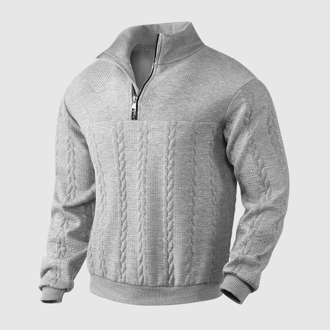 Libuše – Premijski pulover s četrtinskim zadrgo