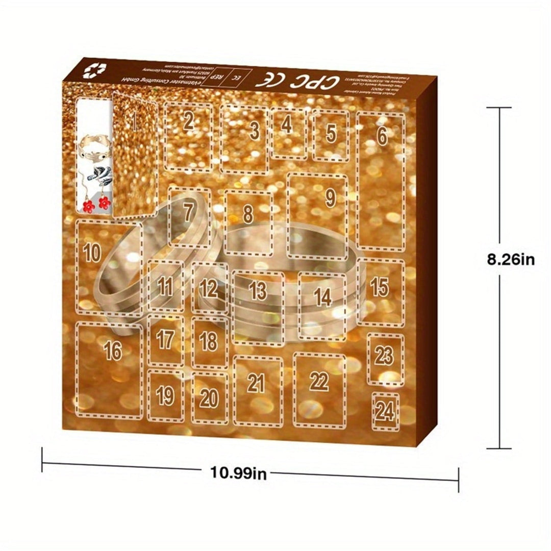 Adventni koledar z božičnim nakitom 2025