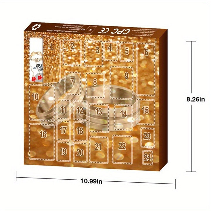 Adventni koledar z božičnim nakitom 2025