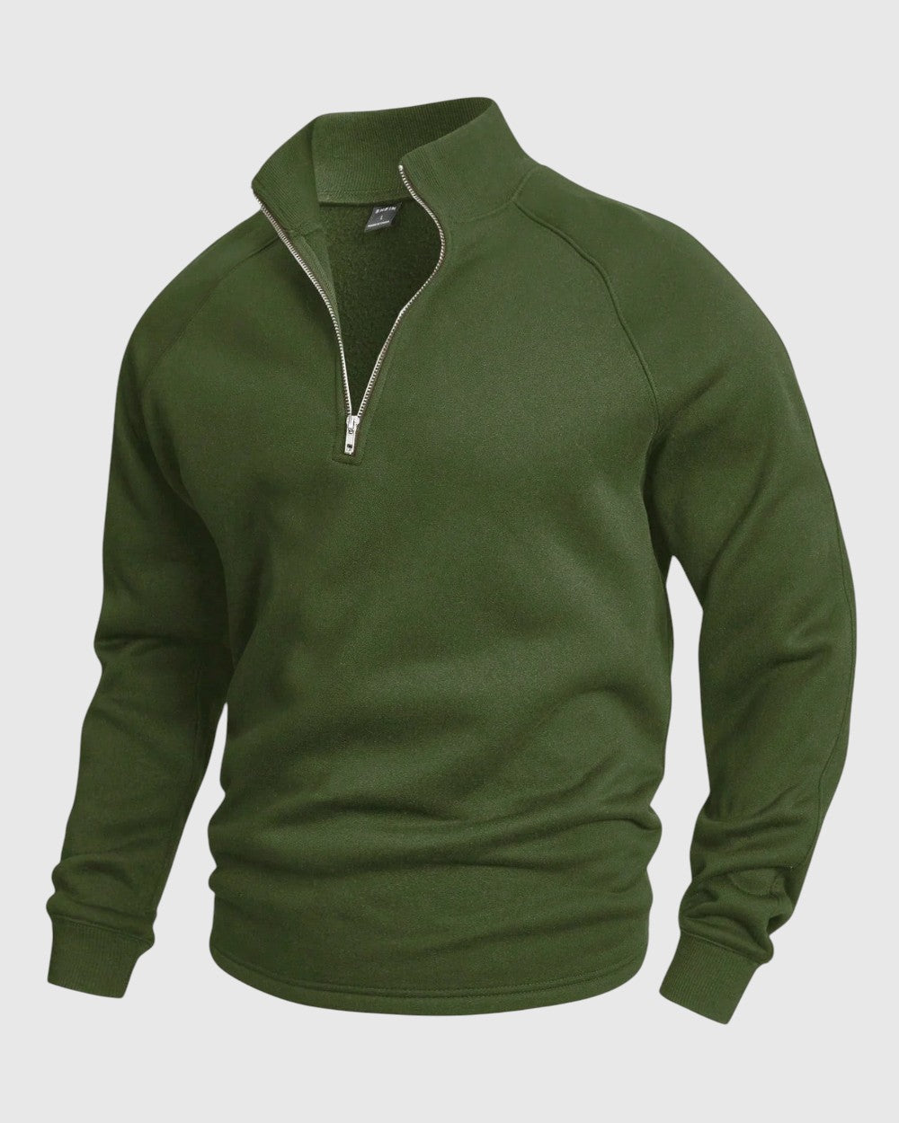 Libuše - Premium pulover s polo zadrgo