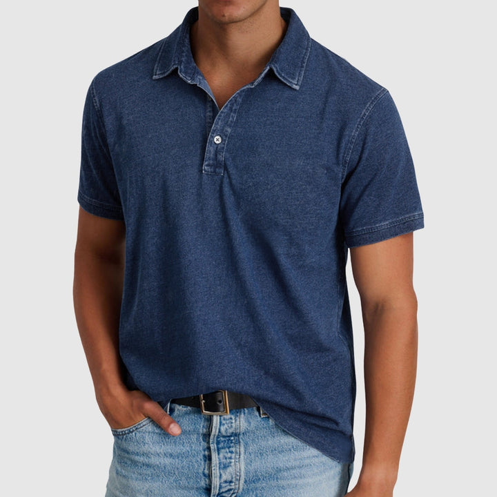 Libuše – Vintage polo majice z gumbno zanko