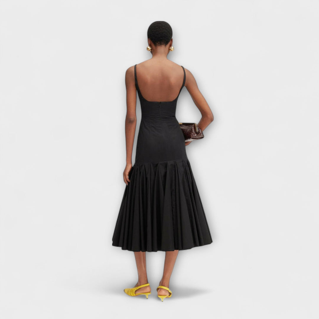 Cassie - Midi obleka navdihnjena z agavo