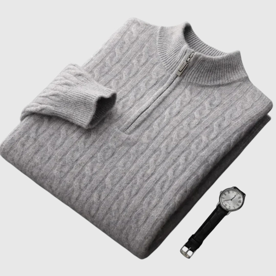 Libuše - Pletena polokošile iz kašmirja Deneb