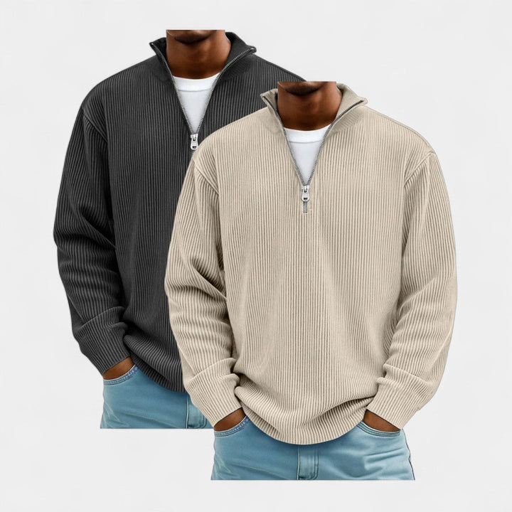 Martin – Dvojni stilni puloverji z zadrgo