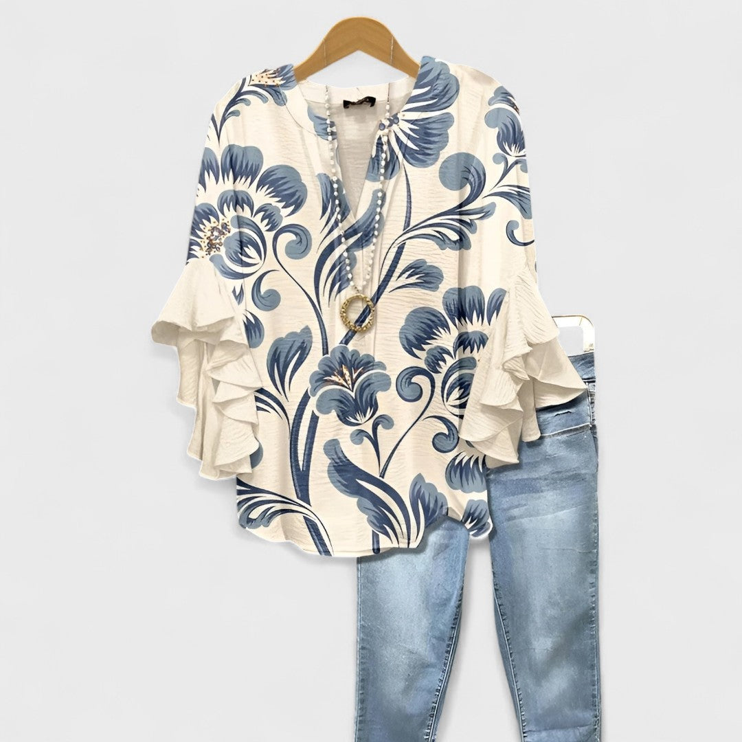 Elisabet - Priložnostna Poletna Bluzo