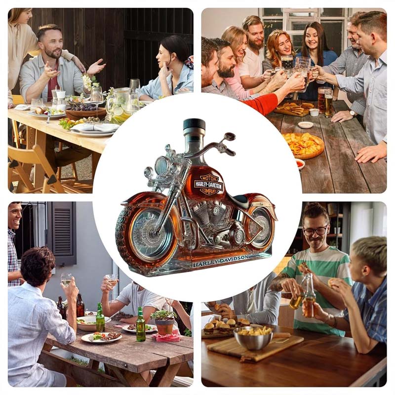 Omejena izdaja - Harley Whisky steklenica