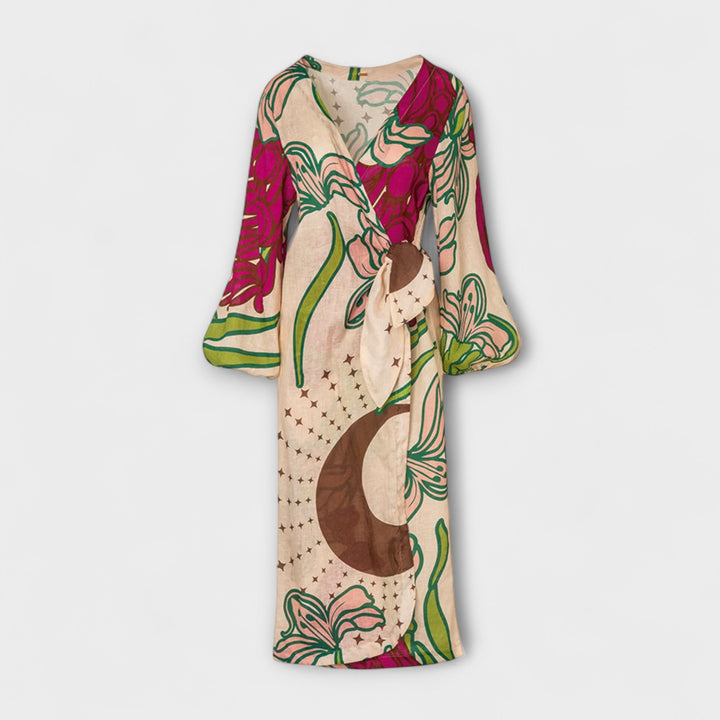 Tracey - Maxi obleka z vezanjem