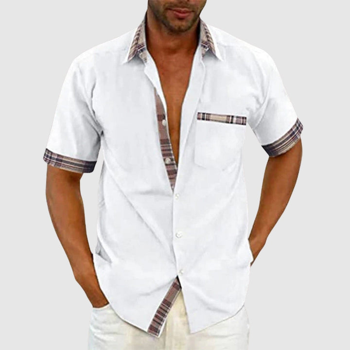 Libuše – Ležerna srajca s kratkimi rokavi