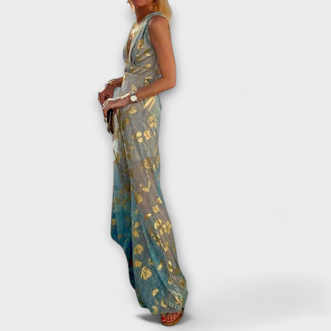 Oblačila s V-izrezom in detajli iz bleščic