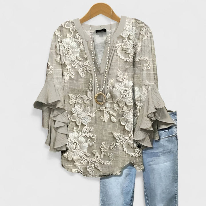 Elisabet - Priložnostna Poletna Bluzo