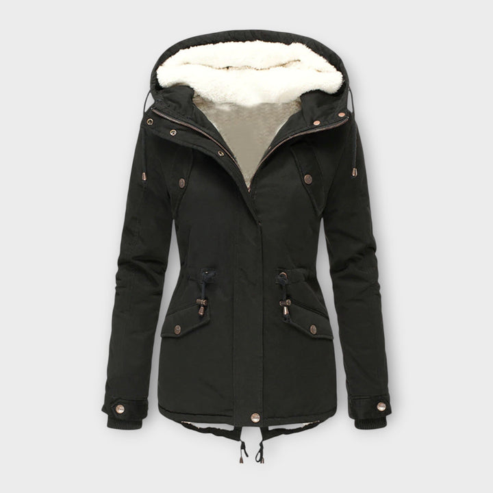 Lara – Topla ženska zimska jakna z nastavljivim pasom
