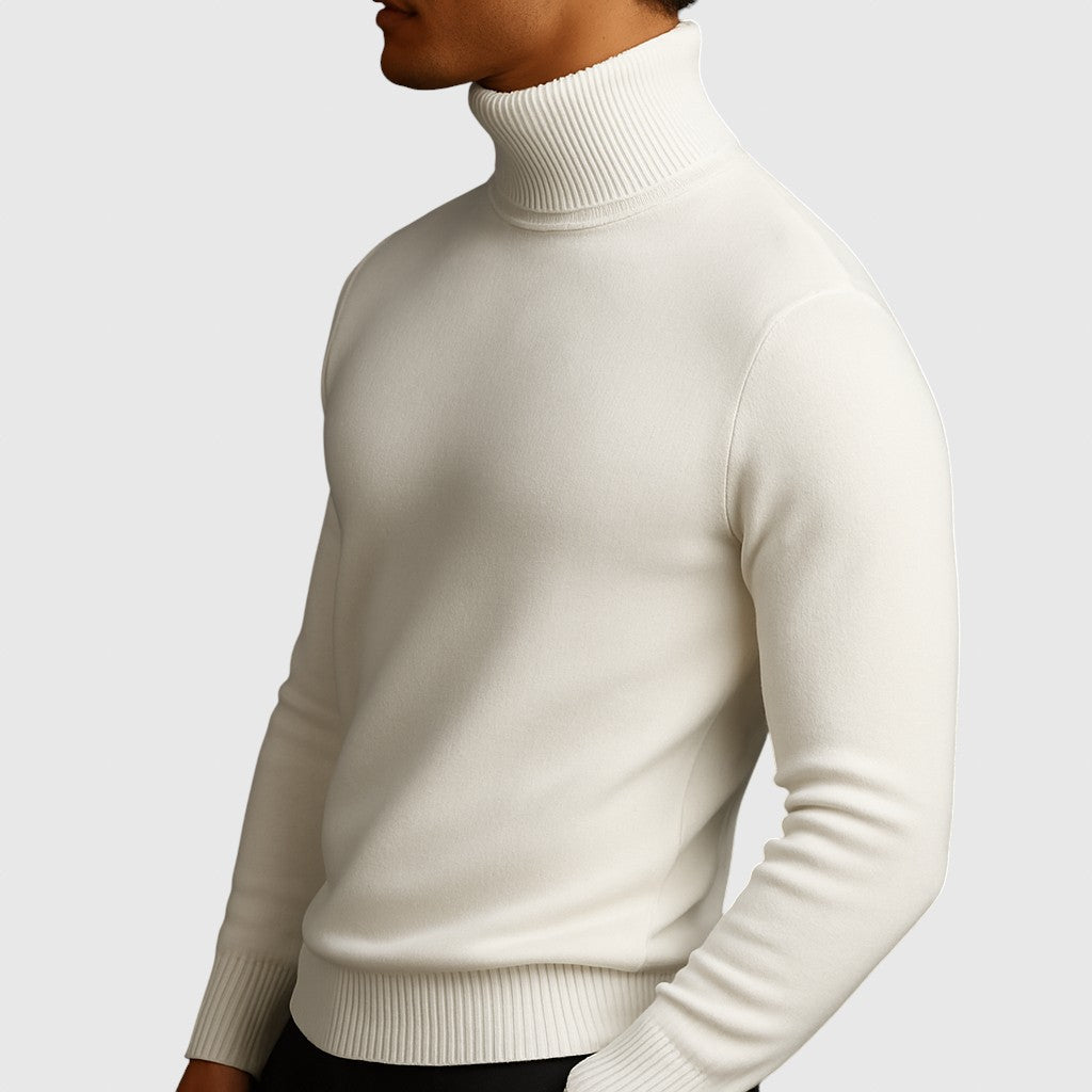 ARLO - Pulover iz merino volne z visokim ovratnikom