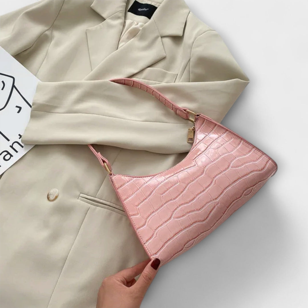 Cécile. - Sijajna usnjena torba