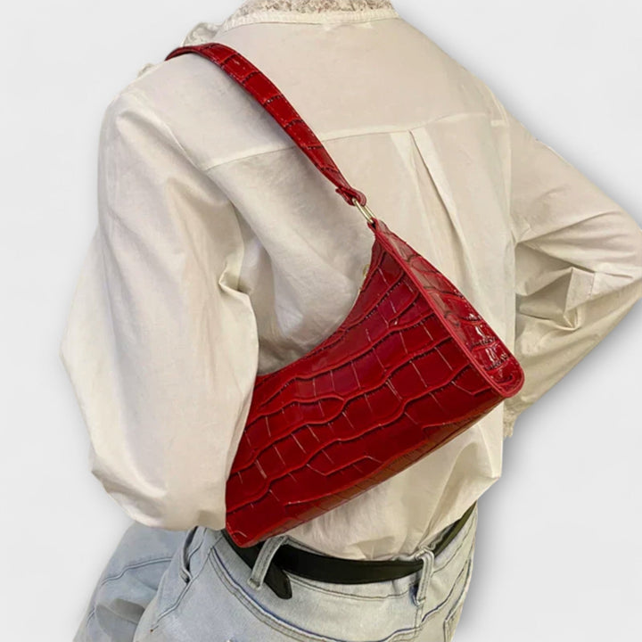 Cécile. - Sijajna usnjena torba