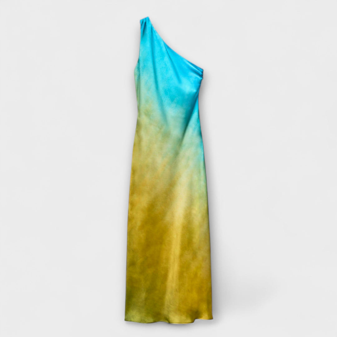 Arabella - Midi obleka na eno ramo