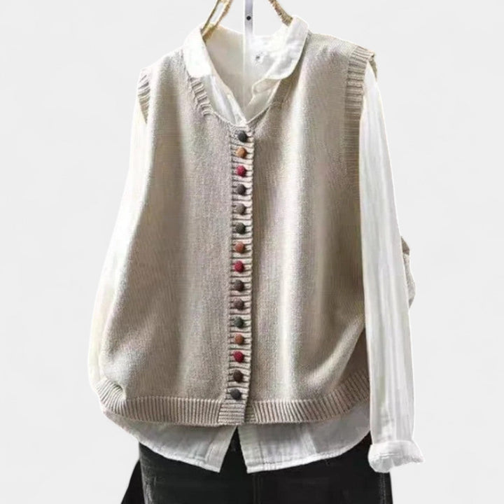 Karmen – Eleganten pleteni telovnik