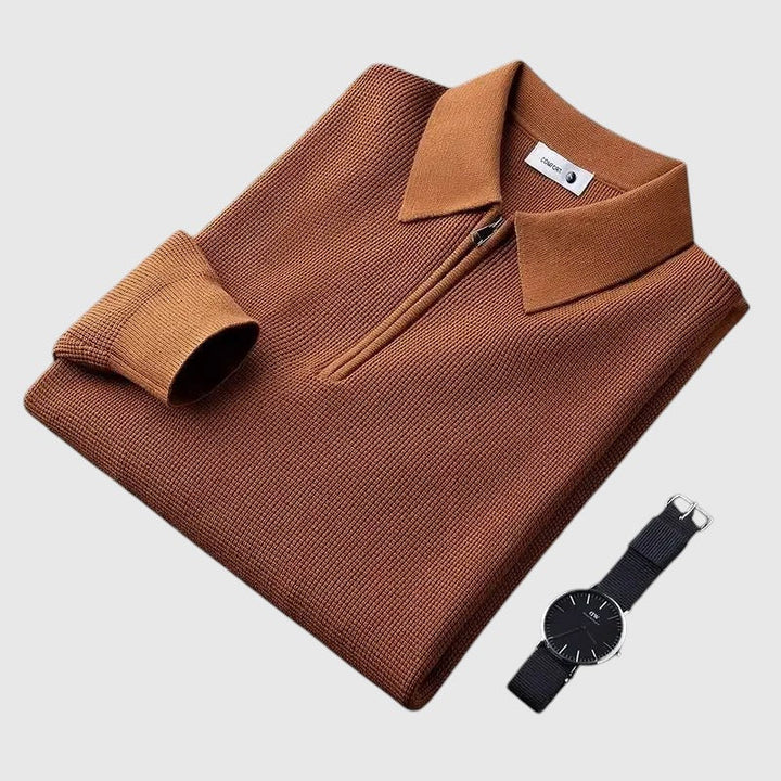 Libuše - Elegantna moška mikina z zadrgo