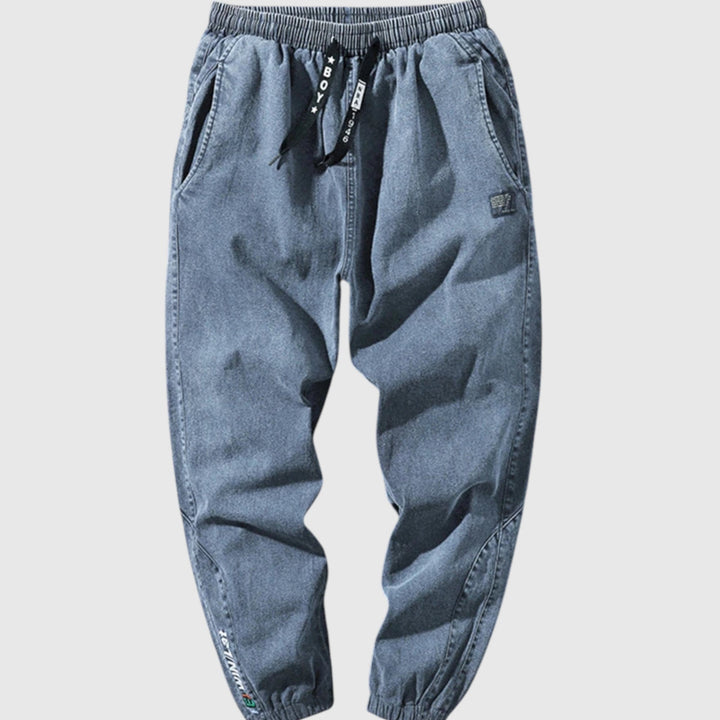 Elegantne jeans jogger hlače
