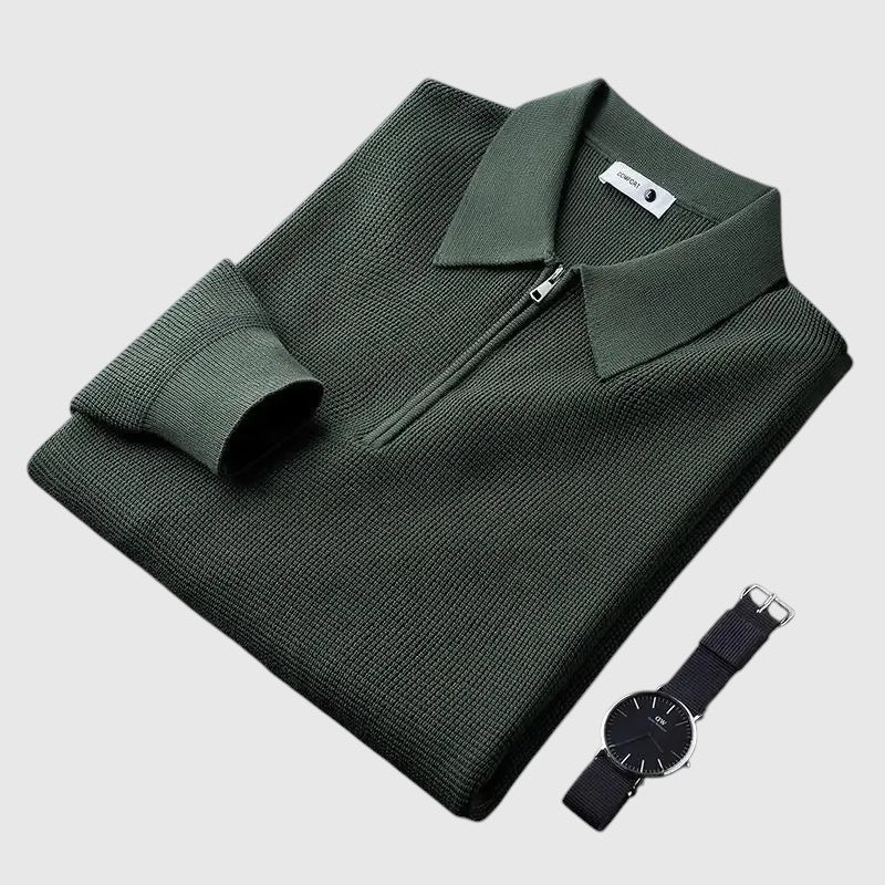 Libuše - Elegantna moška mikina z zadrgo