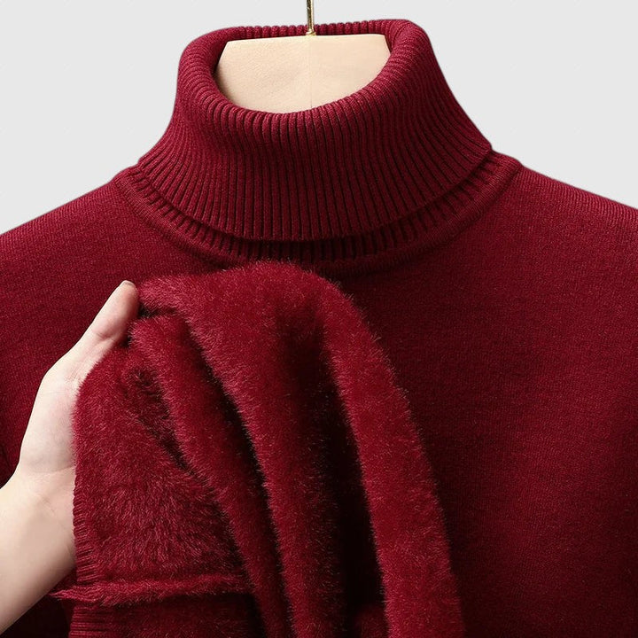 ARLO - Pulover iz merino volne z visokim ovratnikom