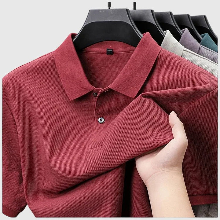 Libuše - Udobna bombažna polo majica