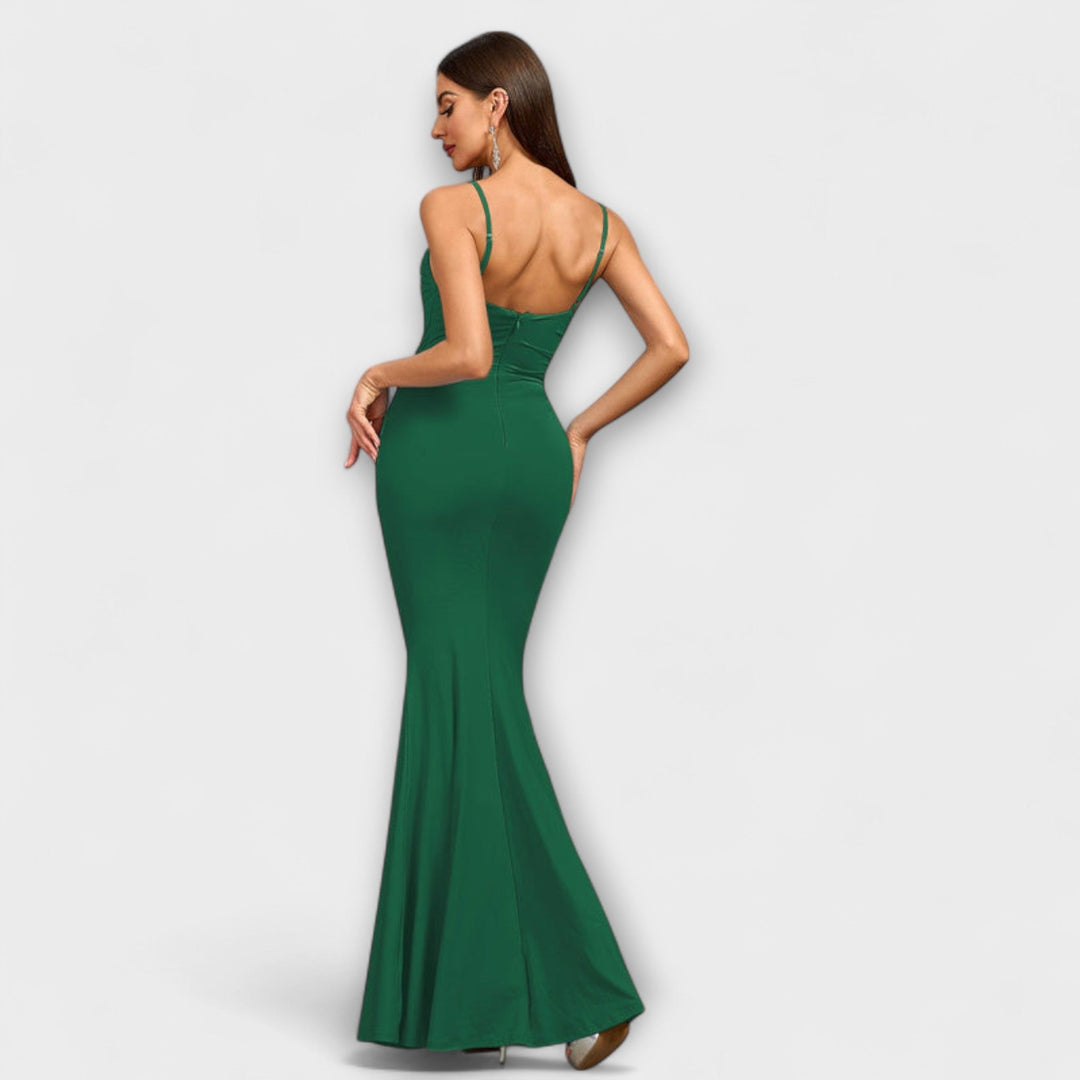 Callie - Elegantna Obleka s Volančki