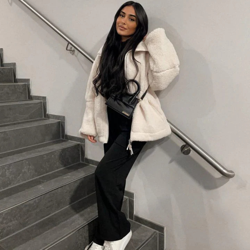 Karla – Mehka teddy jakna