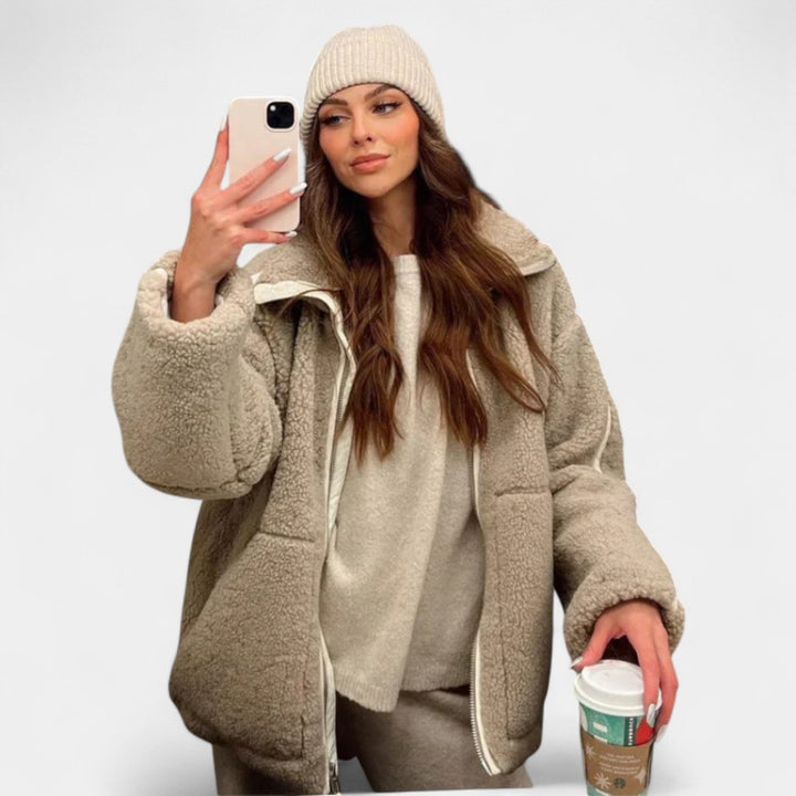 Karla – Mehka teddy jakna