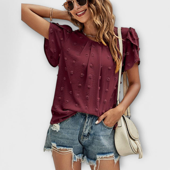 Charlotte - Popolna bluza s pikami