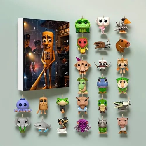 Tung Tung Tung Sahur Italijanski adventni koledar s odštevanjem do 24 dni