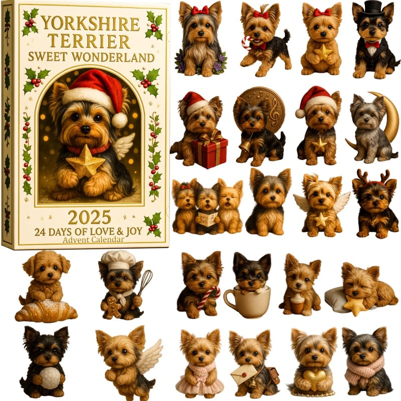 Yorkshire terier Sweet Wonderland | Adventni koledar 2025