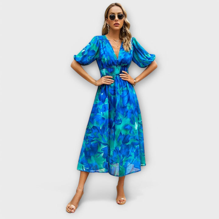 Mathilda - Stilske Midi Obleke