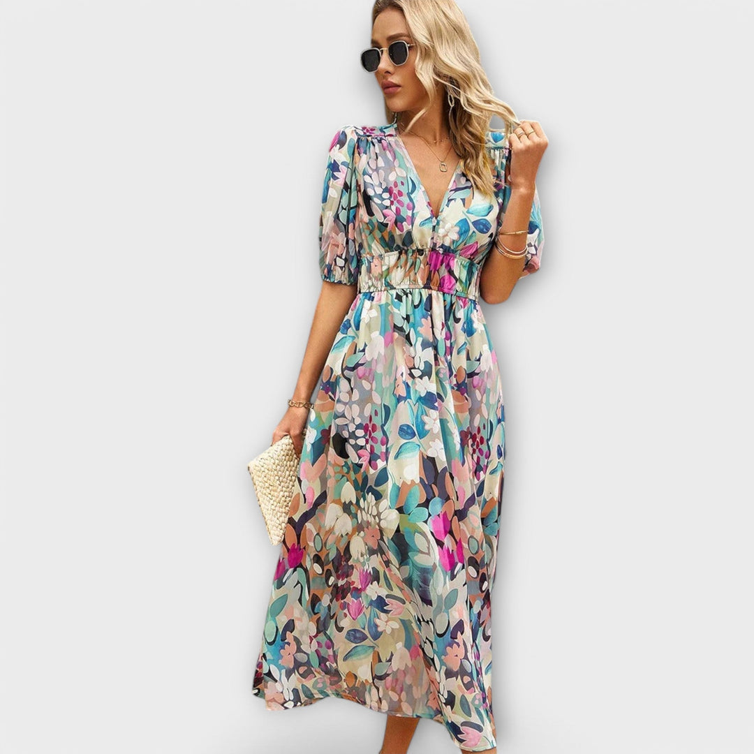 Mathilda - Stilske Midi Obleke