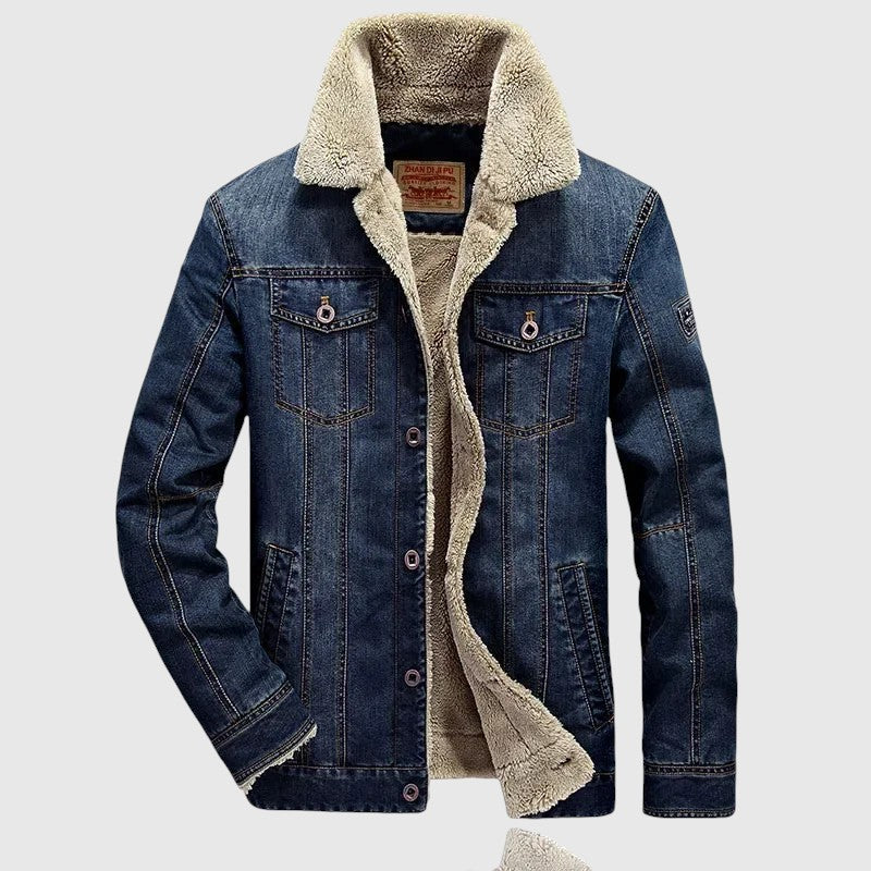 Bohumil - Jeans jakna z notranjo podlogo