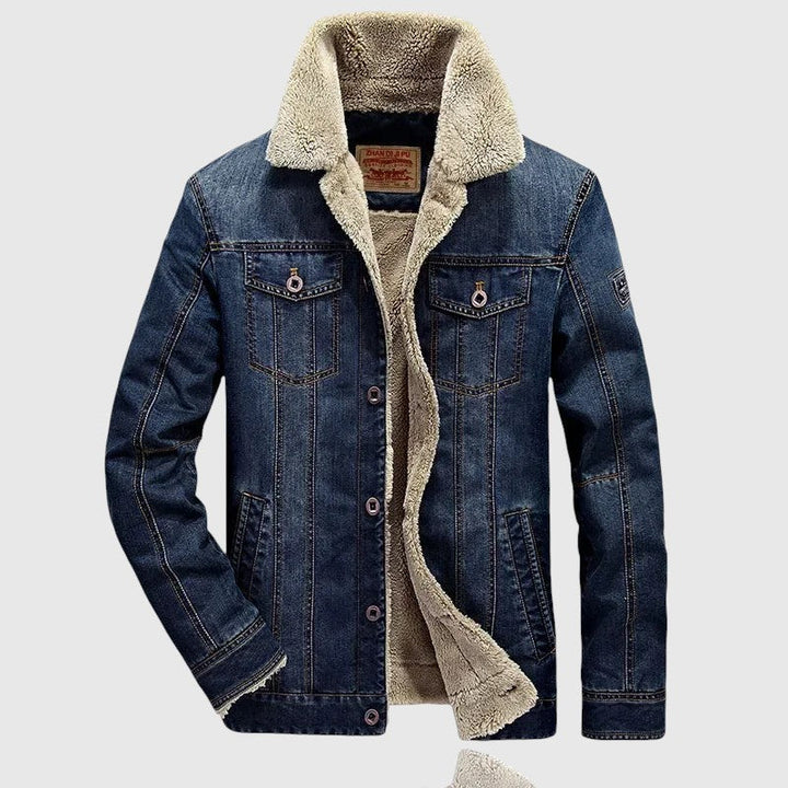 Bohumil - Jeans jakna z notranjo podlogo