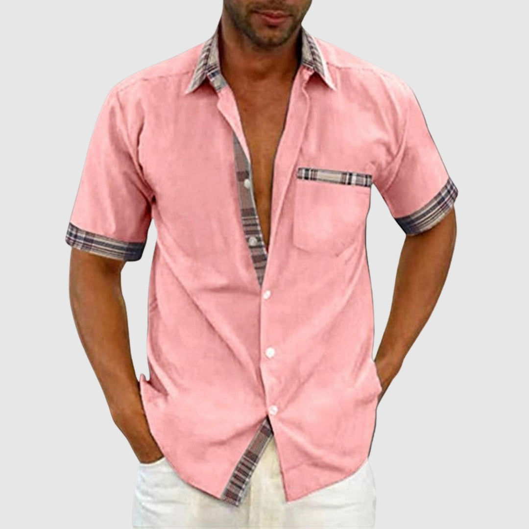 Libuše – Ležerna srajca s kratkimi rokavi