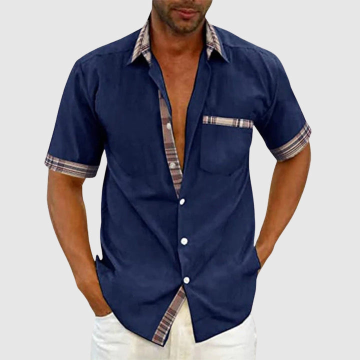 Libuše – Ležerna srajca s kratkimi rokavi