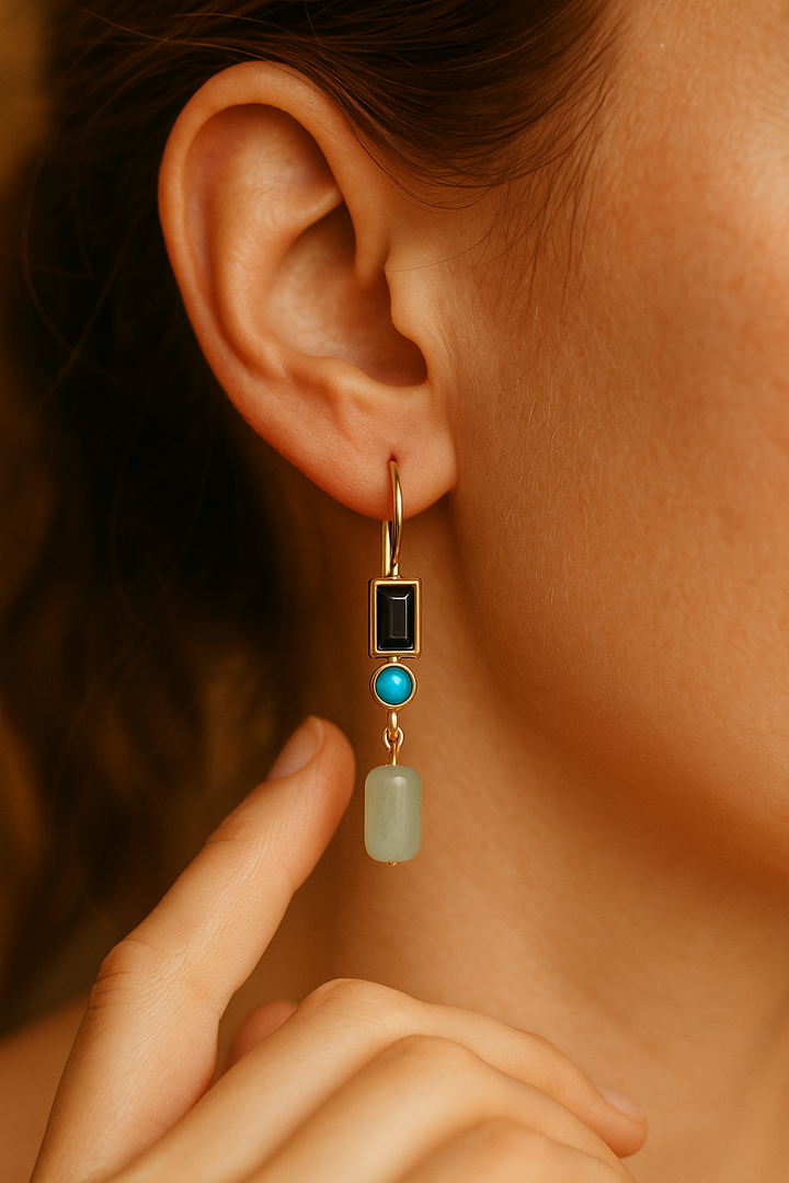 Cordula | Elegantne tanke kapljične uhane