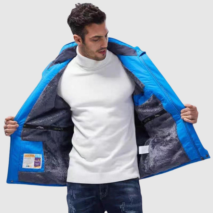 Libuše – Nepremočljiva zimska jakna za naravo s flis podlogo