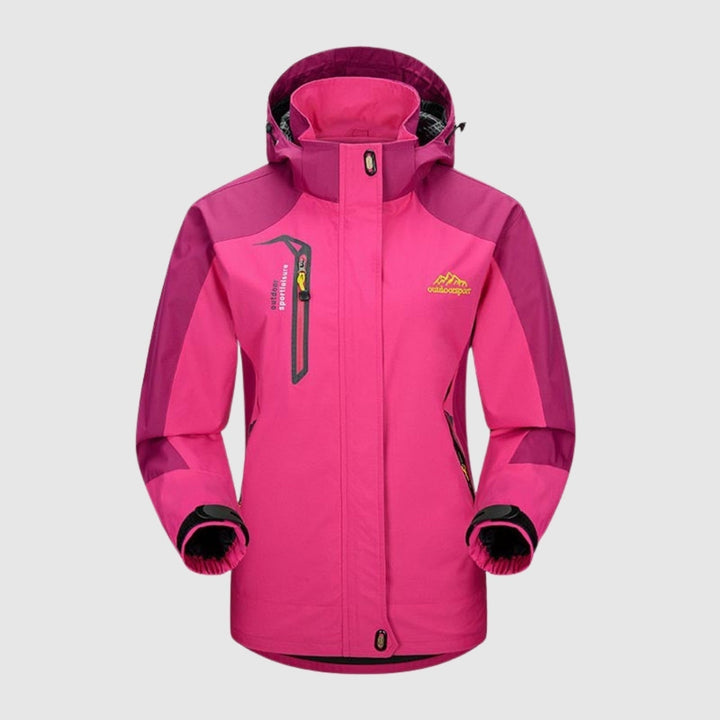 Libuše – Softshell jakna za pohodništvo z odstranljivo kapuco