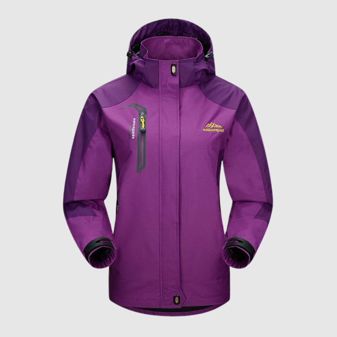 Libuše – Softshell jakna za pohodništvo z odstranljivo kapuco