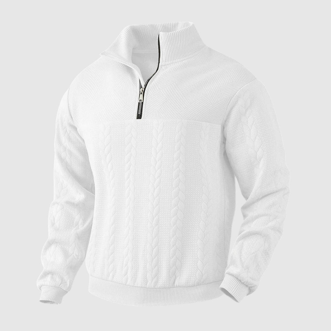 Libuše – Premijski pulover s četrtinskim zadrgo