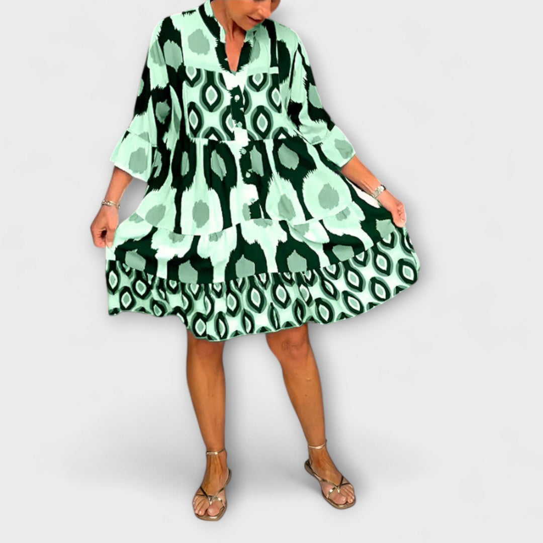 Lavira - Chic Midi Oblačilo