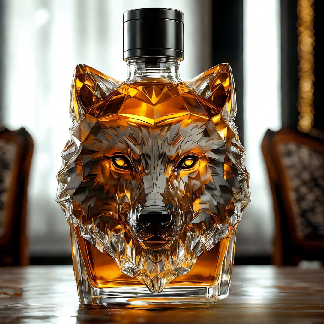 Steklenica Wolf Whiskey